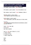 Fpgee exam books questions with correct answers updated 2026
