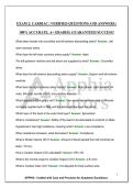 EXAM 2&colon; CARDIAC &vert; VERIFIED QUESTIONS AND ANSWERS &vert; 100&percnt; ACCURATE&comma; A&plus; GRADED&comma; GUARANTEED SUCCESS&excl;