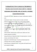 COMPREHENSIVE MUSCULOSKELETAL DISORDERS & PHARMACOLOGY REVIEW FOR STUDENTS &vert; VERIFIED QUESTIONS AND ANSWERS &vert; 100&percnt; ACCURATE&comma; A&plus; GRADED&comma; GUARANTEED SUCCESS&excl;