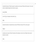 WGU D425 Introduction to Chemistry ACTUAL EXAM LATEST UPDATE THIS YEAR QUESTIONS AN DETAILED ANSWERS&lowbar;compressed
