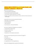 &lpar;2026&sol;2027&rpar; WSET Level 2 Study Guide with complete solutions &vert; Rated A&plus;