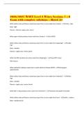 2026&sol;2027 WSET Level 2 Wines Sessions 7 &ndash; 8 Exam with complete solutions &vert; Rated A&plus;