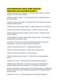 CASE DISPOSITION FINALS EXAM 2026&sol;2027 QUESTIONS AND SOLUTIONS RATED A&plus;