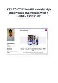 CASE STUDY 57-Year-Old Male with High Blood Pressure Hypertension Week 7 I HUMAN CASE STUDY&period;pdf