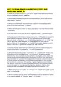 AFST 235 FINAL EXAM 2026&sol;2027 QUESTIONS AND SOLUTIONS RATED A&plus;