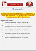 Lifespan Development &lpar;9th Edition&rpar; Test Bank &vert; Denise Boyd & Helen Bee 2026 Study Guide&comma; Practice Questions & Verified Answers