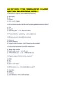 ABC ORTHOTIC FITTER CORE EXAMS SET 2026&sol;2027 QUESTIONS AND SOLUTIONS RATED A&plus;