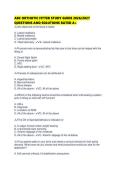 ABC ORTHOTIC FITTER STUDY GUIDE 2026&sol;2027 QUESTIONS AND SOLUTIONS RATED A&plus;