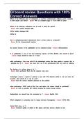 GI board review Questions with 100&percnt; Correct Answers