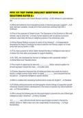PSYC 331 TEST PAPER 2026&sol;2027 QUESTIONS AND SOLUTIONS RATED A&plus;
