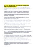 PSYC 331 LATEST EXAM TEST 2026&sol;2027 QUESTIONS AND SOLUTIONS RATED A&plus;