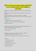 POSC 225 Exam 2 Ferraiolo Spring UPDATED  ACTUAL QUESTIONS AND CORRECT  ANSWERS