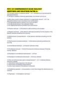 PSYC 331 COMPREHENSIVE EXAM 2026&sol;2027 QUESTIONS AND SOLUTIONS RATED A&plus;