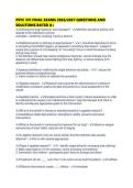 PSYC 331 FINAL EXAMS 2026&sol;2027 QUESTIONS AND SOLUTIONS RATED A&plus;