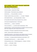DAVE RAMSEY STUDY GUIDE 2026&sol;2027 QUESTIONS AND SOLUTIONS RATED A&plus;