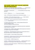 DAVE RAMSEY EXAMS SCRIPT 2026&sol;2027 QUESTIONS AND SOLUTIONS RATED A&plus;