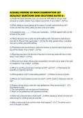 ACEABLE DRIVERS ED MAIN EXAMINATION SET 2026&sol;2027 QUESTIONS AND SOLUTIONS RATED A&plus;