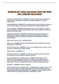 MICHELIN ECT FINAL 2026 EXAM STUDY SET WITH 100&percnt; VERIFIED SOLUTIONS&excl;&excl;