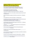 ACEABLE DRIVERS ED TEST PAPER 2026&sol;2027 QUESTIONS