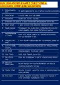 BUS 1350 ANCIRA EXAM 2 QUESTIONS & ACCURATE COMPLETE SOLUTIONS