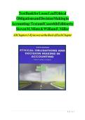 Ethical Obligations and Decision Making in Accounting &lpar;6th Edition&rpar; &ndash; Steven M&period; Mintz & William F&period; Miller &ndash; Comprehensive Textbook on Ethics Cases and Decision-Making Frameworks