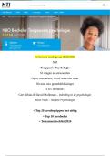Oefentoets NTI Toegepaste Psychologie  vragen&sol;antwoorden &plus; leerdoelen &plus; kernbegrippen en meer