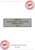 FOR3704 - ASSIGNMENT 1 SOLUTIONS &lpar; SEMESTER 1 2026 &rpar;