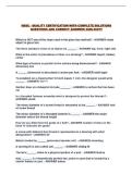MSSC MAINTENANCE AWARENESS &sol;MSSC MANUFACTURING PROCESSES AND PRODUCTION PACKAGED EXAMS&excl;&excl;
