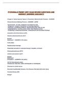 FITZGERALD PMHNP CERT EXAM REVIEW QUESTIONS AND CORRECT ANSWERS 2026-2027&excl;&excl;