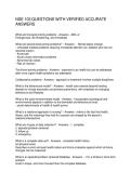 NSE 103 QUESTIONS WITH VERIFIED ACCURATE ANSWERS