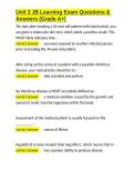 Unit 3 JB Learning Exam Questions & Answers &lpar;Grade A&plus;&rpar;&period;docx