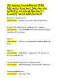 JB Learning Exam 6 Review EXAM fully solved & updated &lpar;latest version verified for accuracy&rpar; &lpar;Questions &plus; Answers&rpar; Solved 100- Correct&excl;&excl;&period;docx