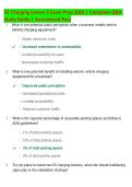 EV Charging Lesson 5 Exam Prep 2026 &vert; Complete Q&A  Study Guide &vert; Guaranteed Pass