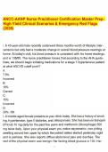ANCC-AANP Nurse Practitioner Certification Master Prep- High-Yield Clinical Scenarios & Emergency Red Flags &lpar;2026&rpar;&period;pdf