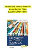 Test Bank for Safe Maternity and Pediatric Nursing Care 2nd Edition &ndash; Luanne Linnard Palmer Questions and Answers PDF &lpar;Latest Update 2026&ndash;2027&rpar;