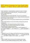 CRCST Sterile Processing Final Exam Study Guide- Chapters 1-23 Master Review &lpar;2025-2026 Edition&rpar;&period;pdf