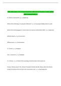 PSYC 2301 Exam 1 CH 1-3 Exam Questions with Correct Answers&vert; Latest Update  100&percnt; Solved &lpar;Grade A&plus;&rpar; 