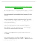 PSYCH 2301 Exam 1 Review Questions with Correct Answers&vert; Latest Update  100&percnt; Solved &lpar;Grade A&plus;&rpar;