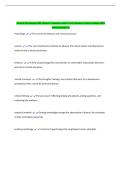 General Psychology 2301 Chapter 1 Questions with Correct Answers&vert; Latest Update 100&percnt;  Solved &lpar;Grade A&plus;&rpar;