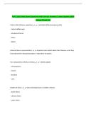 PSYC 2301 Final Exam Questions with Correct Answers&vert; Latest Update 100&percnt;  Solved &lpar;Grade A&plus;&rpar;
