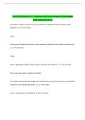 Psyc 2301 Practice Quiz 1 - Questions with Correct Answers&vert; Latest Update  100&percnt; Solved &lpar;Grade A&plus;&rpar;