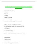 General Psychology PSYC-2301 Final Exam Questions with Correct Answers&vert; Latest Update  100&percnt; Solved &lpar;Grade A&plus;&rpar; 