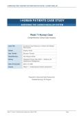 WEEK 7 I-HUMAN PATIENTS CASE STUDY&colon; ASSESSING THE CARDIOVASCULAR SYSTEM &lpar;EXPANDED VERSION&rpar;