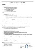 Summary -  Politieke filosofie