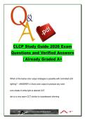 CLCP Study Guide 2026 Exam Q&A &lpar;300 Questions&rpar; &ndash; Lighting Controls&comma; Dimming&comma; Sensors&comma; Energy Codes &ndash; Lighting Certification