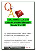 CLCP &lpar;LIFE CARE PLANNING CERTIFICATION&rpar; EXAM COMPLETE PACKAGE DEAL