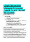 2026&sol;2027 Elite Pediatric Diagnosis & Treatment Test Bank &lpar;88 Q&A&rpar; - Linked to Current Diagnosis & Treatment&colon; Pediatrics&comma; 27th Edition & 2026 AHA Guidelines