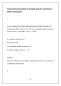 Fundamental Concepts and Skills for Nursing 7th Edition Test Bank Patricia A&period; Williams exam 
