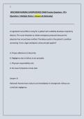 WISCONSIN NURSING JURISPRUDENCE EXAM Practice Questions 175
