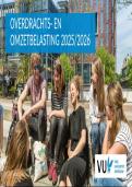 HC Week 6 &ndash; Overdrachts- en Omzetbelasting &lpar;Incl&period; Aantekeningen&rpar;